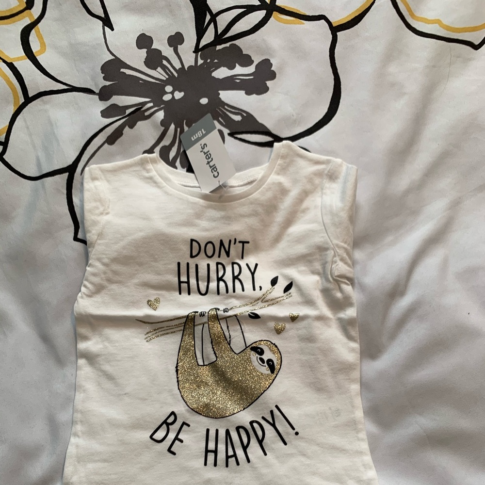 Long sleeve sloth T-shirt 18m